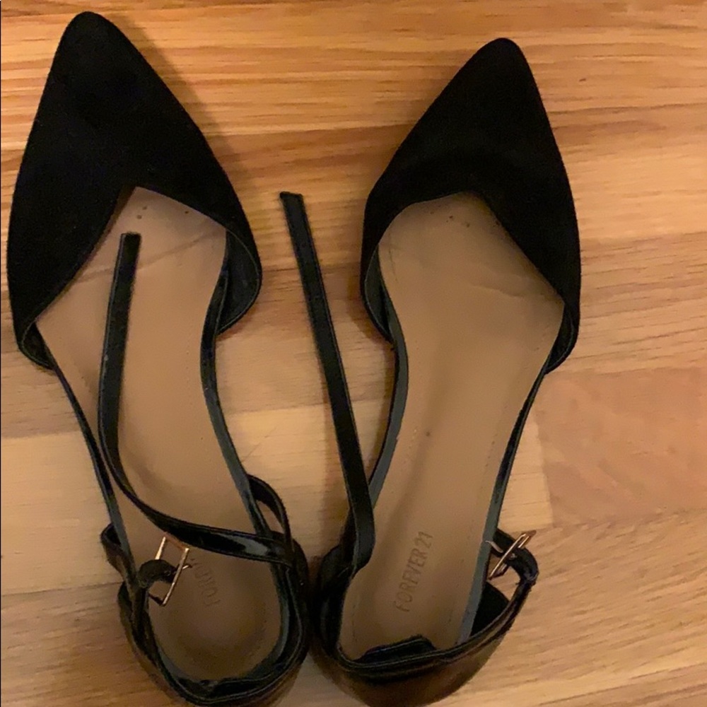 Forever 21 Black Sandals